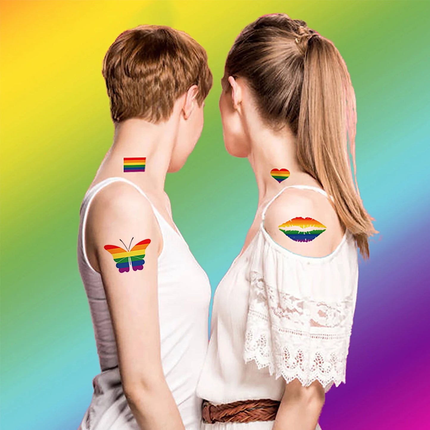 Pride Temporary Tattoos Set