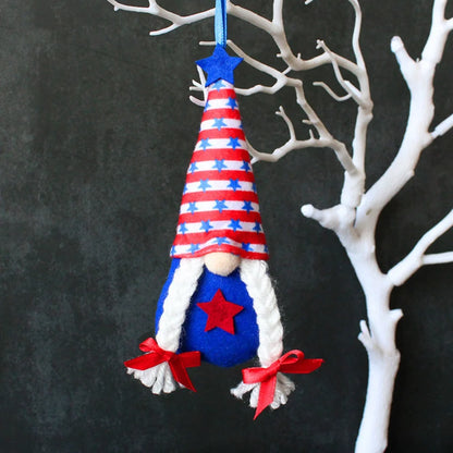 4th of July Gnome Decorations Set (8 pcs)