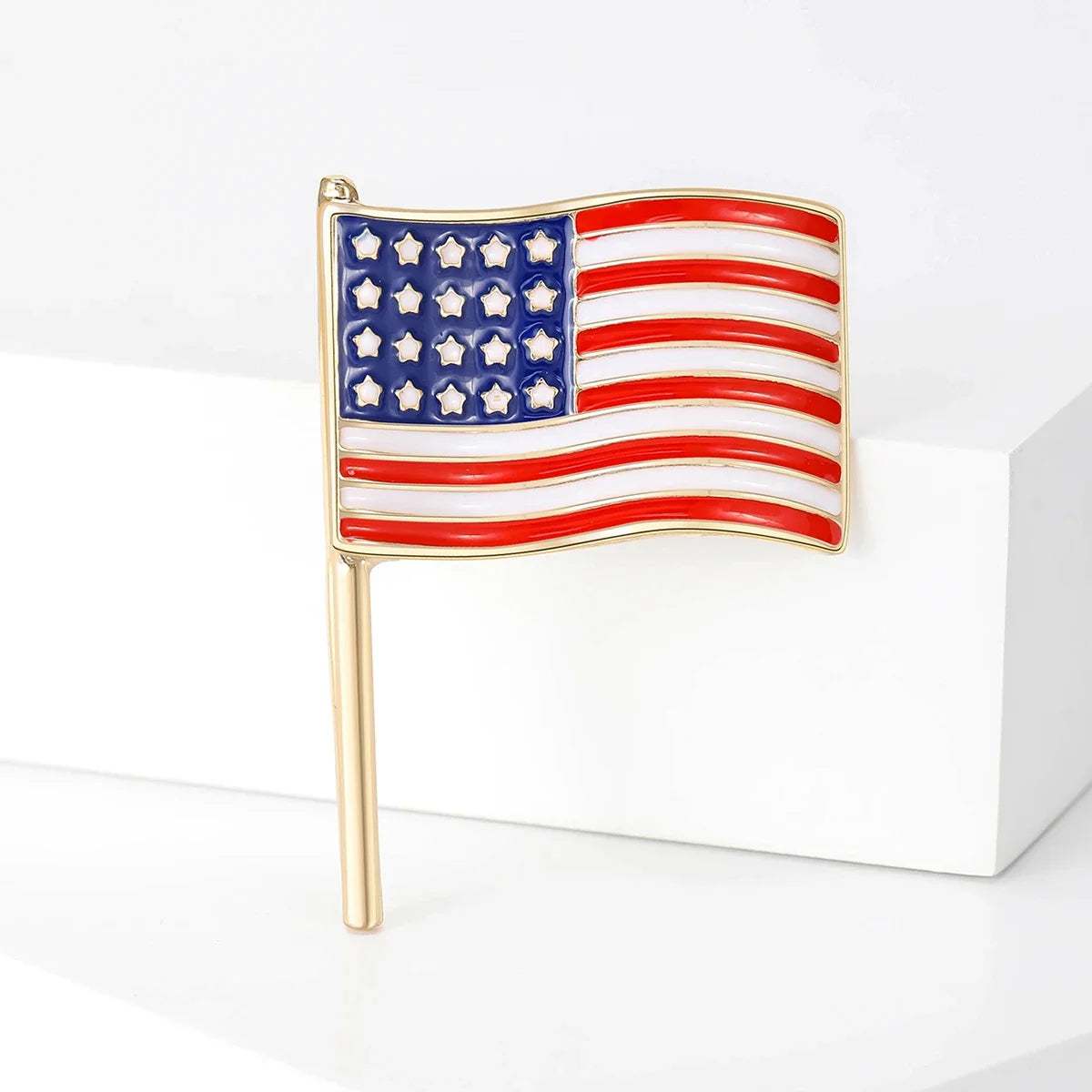 American Flag Enamel Pin