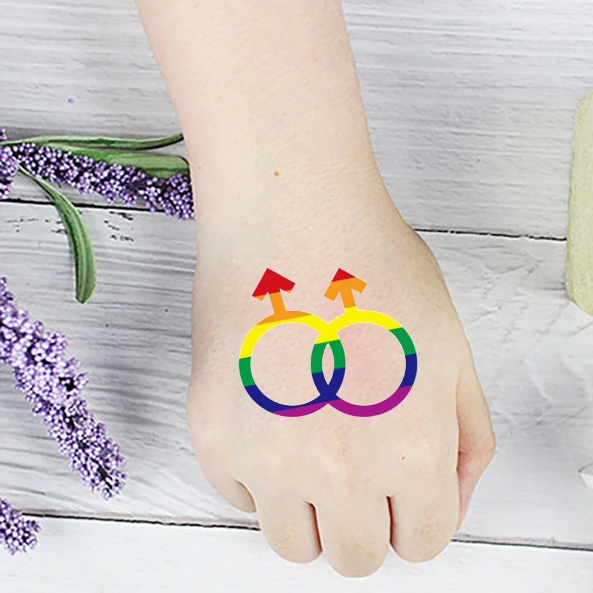 Pride Temporary Tattoo