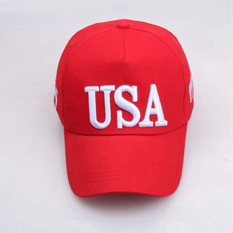 Embroidered USA Cap