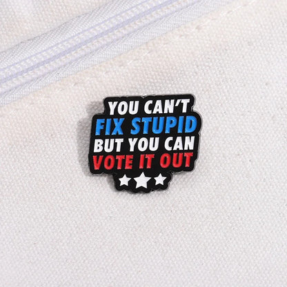 Vote it Out Enamel Pin