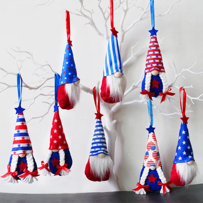 4th of July Gnome Decorations Set (8 pcs)