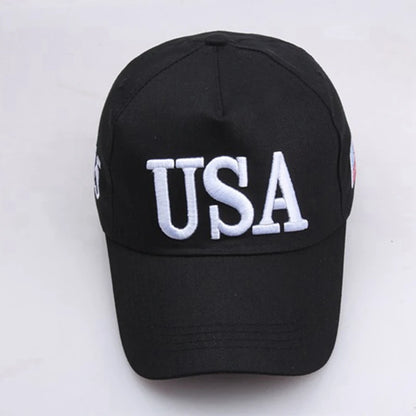 Embroidered USA Cap